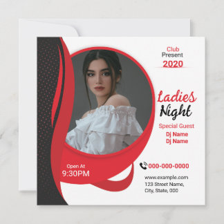 Ladies Night Club Flyer Template