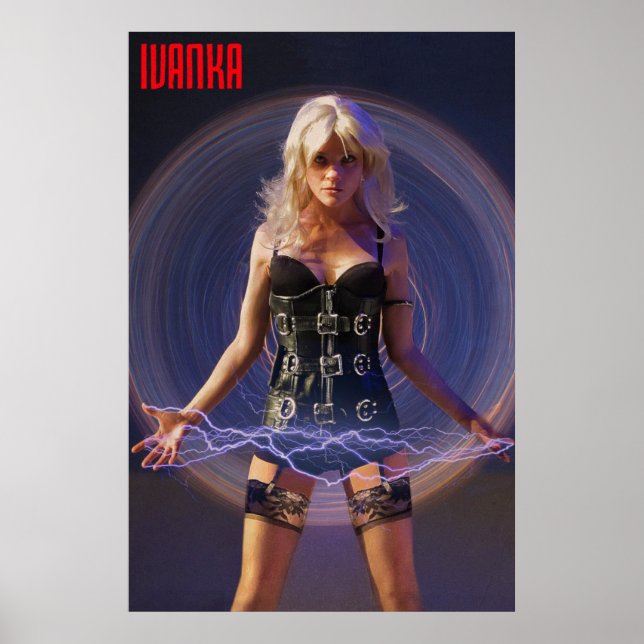 Ladies Revenge Club - Ivanka power poster GRAND (Devant)