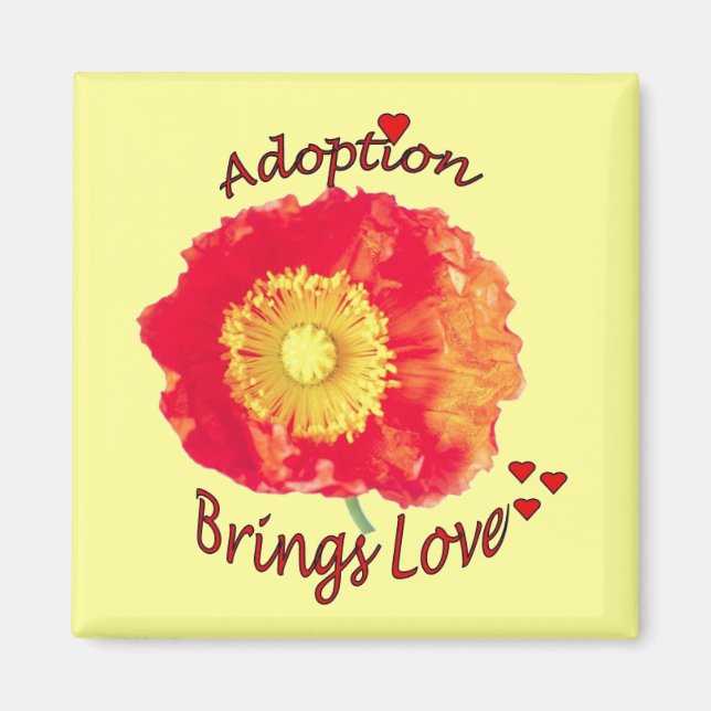 L'adoption apporte l'amour aimant (Devant)