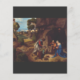 L'Adoration des bergers par Giorgione