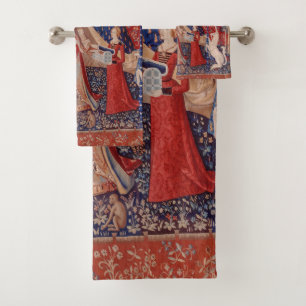 Lady and Unicorn Medieval Tapestry Desire