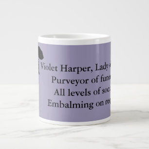 Lady Ashes, Jumbo Mug - Violet Harper
