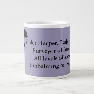 Lady Ashes, Jumbo Mug - Violet Harper