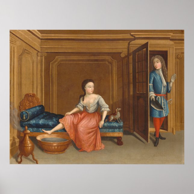 Lady & Bath - Gerardus Duyckinck Poster des Beaux- (Devant)