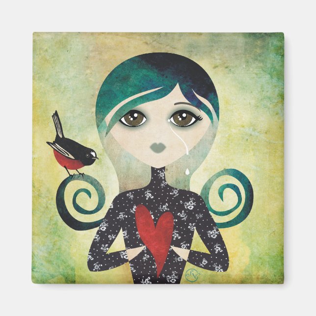 Lady Blue Magnet (Devant)