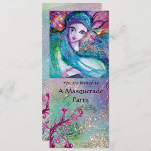 LADY BLUE MASK Élégant programme Masquerade Party