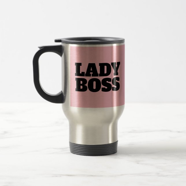 LADY BOSS PINK VOYAGE CAFÉ MUGS (Gauche)