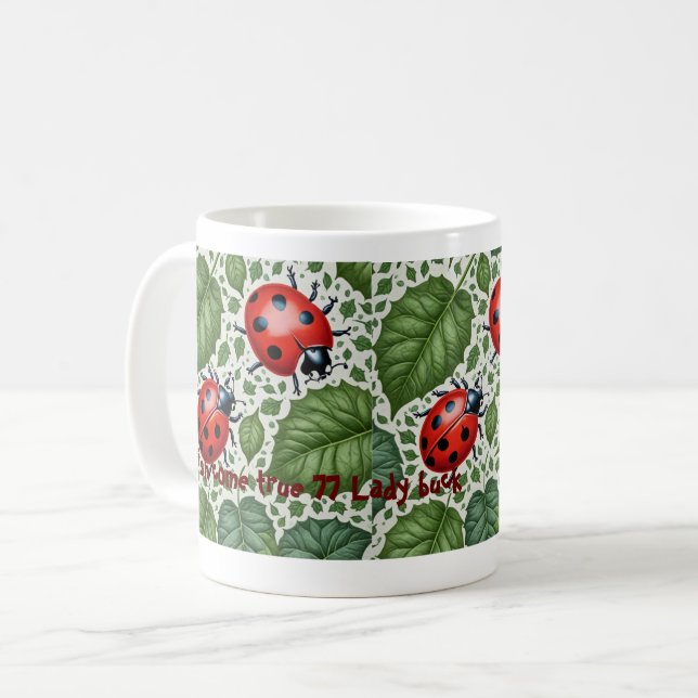 LADY BUG LUCK MUG (Devant gauche)