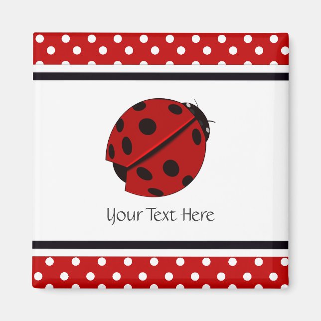Lady Bug Magnet (Devant)