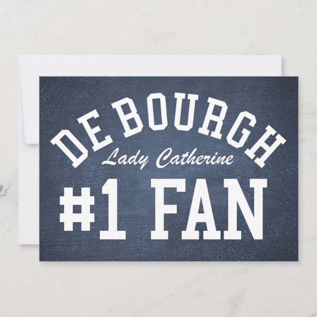 Lady Catherine De Bourgh #1 Fan (Devant)