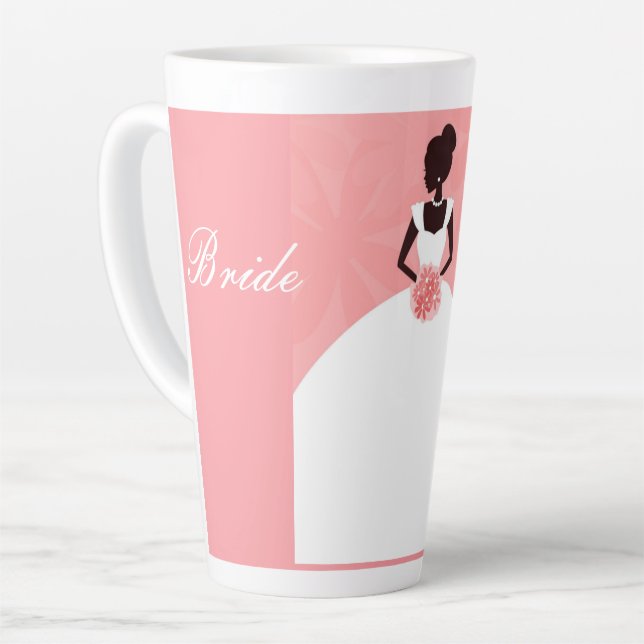 Lady Elegance Collection Latte Mug (Angle gauche)