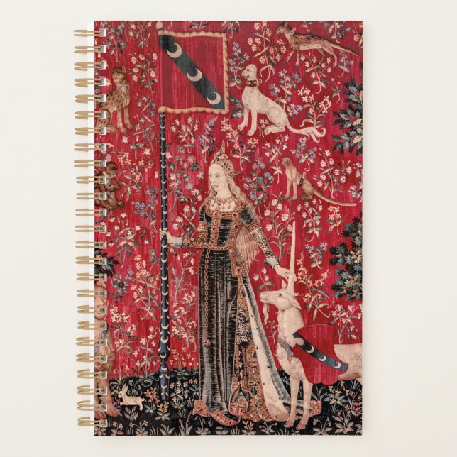 Lady et Unicorn Moyen Tapestry Touch (Devant)