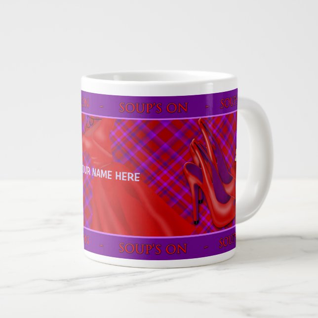 LADY IN RED JUMBO SOUP MUG - ACCESSOIRES (Devant droit)