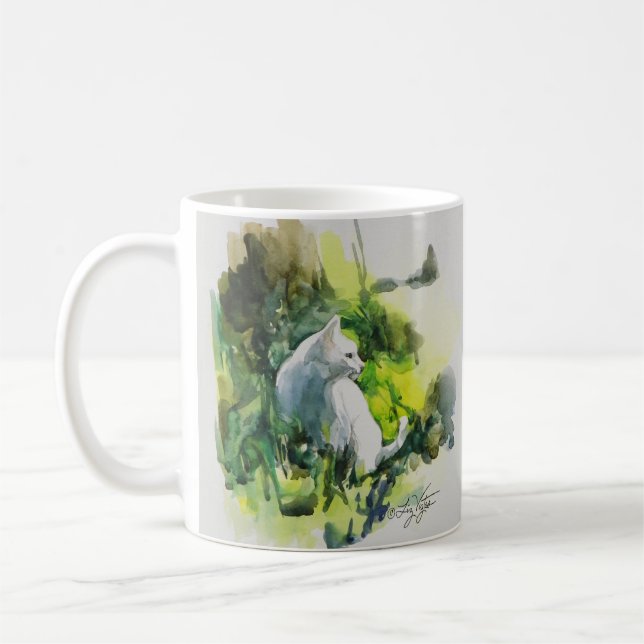 Lady In The Sun Mug (Gauche)