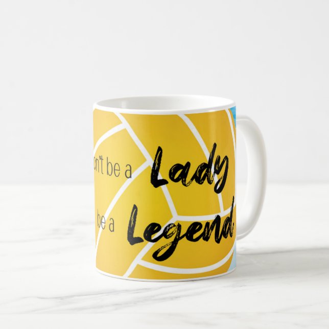 Lady Legend Water Polo Mug (Devant droit)