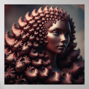 Lady Newtonbrot Poster Pour Portait