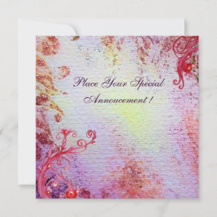 LADY OF LAKE 1, rose vif et bleu vif