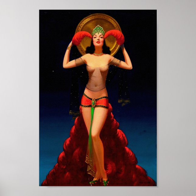 Lady of Mystery - Edward Mason Eggleston Poster (Devant)