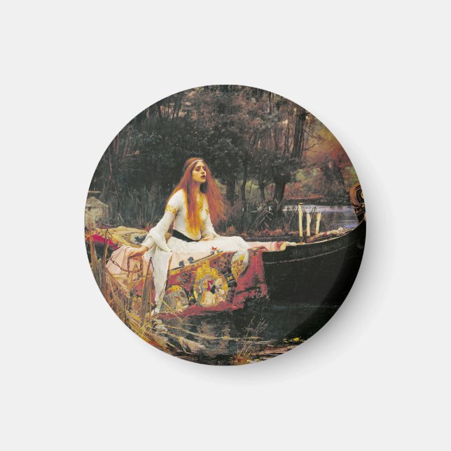 Lady of Shalott Magnet (Devant)