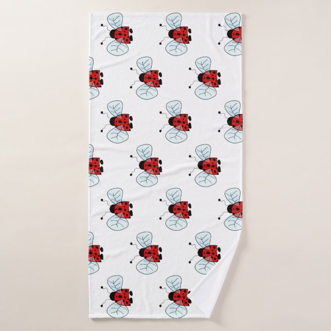 Ladybird (Serviette de bain)