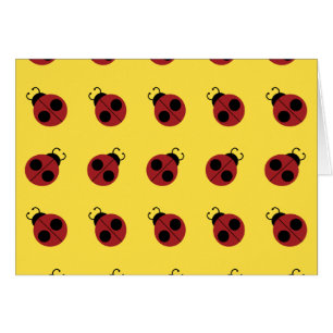 Ladybug 60s rétro cool rouge jaune