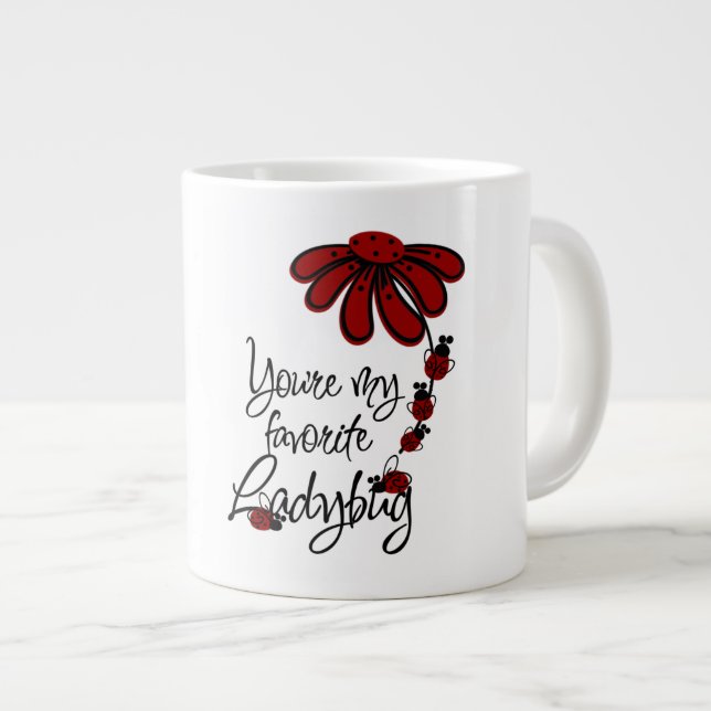 Ladybug - Jumbo Mug (Devant droit)