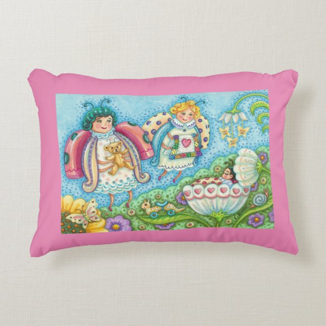 Ladybug Nursery COUSSIN ACCENT frontière (Devant)