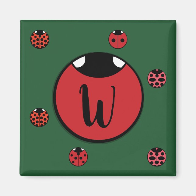 Ladybug Pois Magnet (Devant)