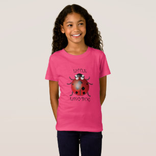 Ladybug - T-Shirt de jersey fin pour filles