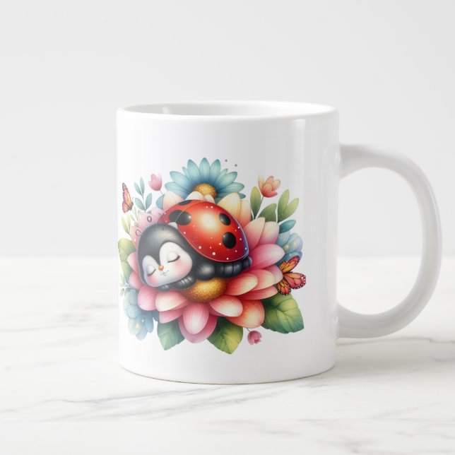 Ladybug - Tasse de café extra-large (Droite)
