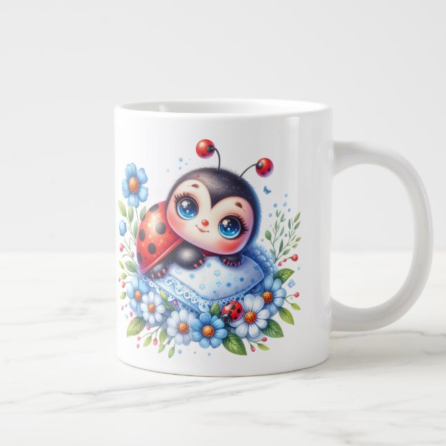 Ladybug - Tasse de café extra-large (Droite)