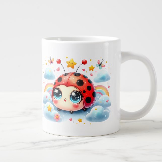 Ladybug - Tasse de café extra-large (Droite)