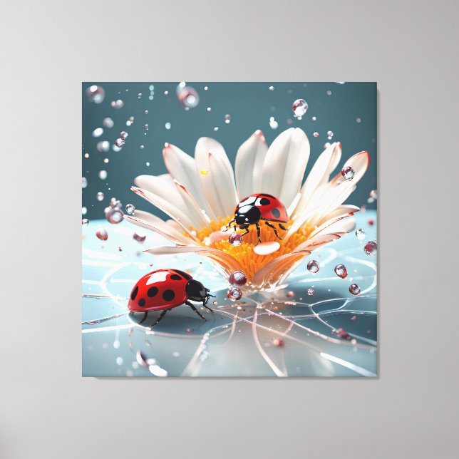 Ladybug - Toile Emballée Premium (Gloss) (Recto)