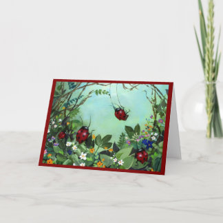 Ladybugs À Jouer Cartes pour notes