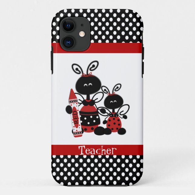 Ladybugs Enseignant iPhone 5 Coque (Dos)