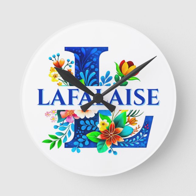 LAFALAISE Horloge murale style #280628 (Recto)