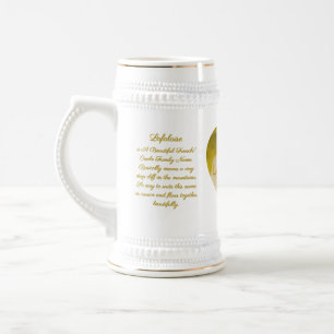 LAFALAISE Thomas Stein Mug Blanc/Or Style 350705
