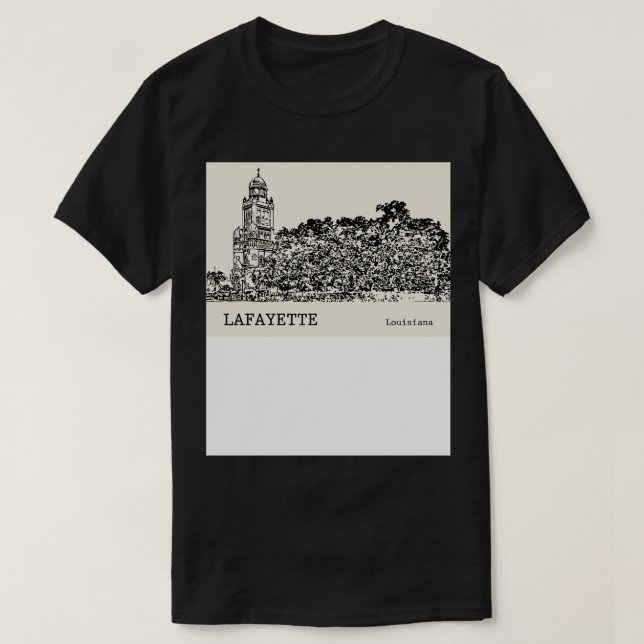 Lafayette Louisisna TShirt (Design devant)