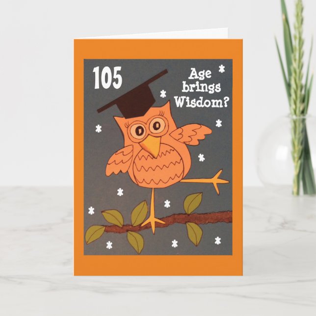 L'âge apporte la carte de la sagesse (Devant)