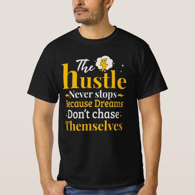 L'Agitation N'Arrête Jamais Le T-shirt (Devant)