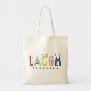 Lagom Colors Tote Bag