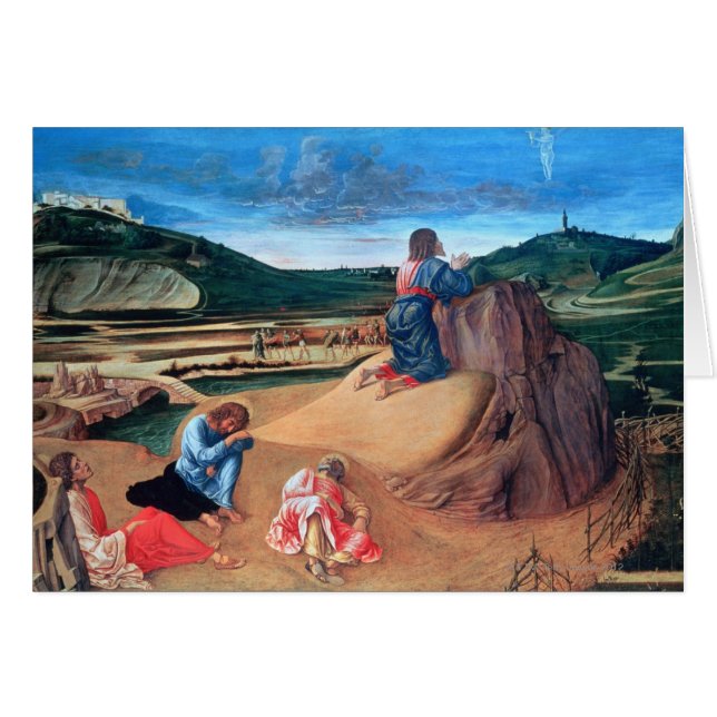 L'agonie dans le jardin (Devant horizontal)