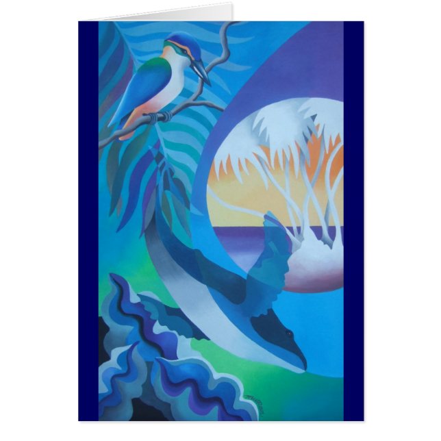 "LAGUNE BLEUE I " (Devant)