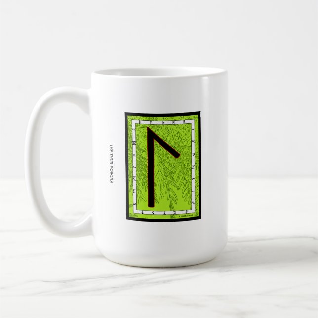 Laguz Rune Mug - LIFE! (Gauche)