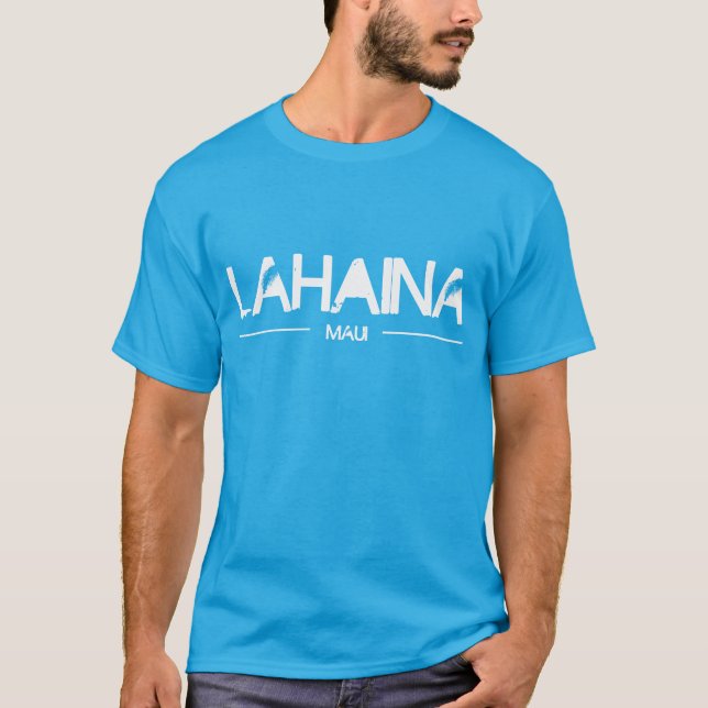 Lahaina, T-shirt de Maui (Devant)