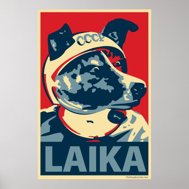 Laika The Space Dog - Laika : Poster OHP (Devant)