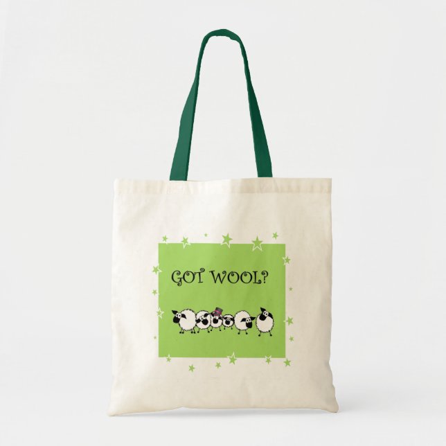 LAINE OBTENUE ? Sac fourre-tout (Devant)