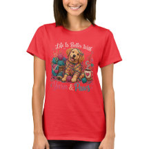 Laine & Pattes T-shirt Golden Retriever Tricot & C