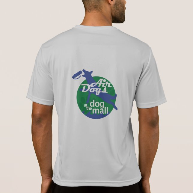 L'air poursuit le gris de T-shirt (Dos)
