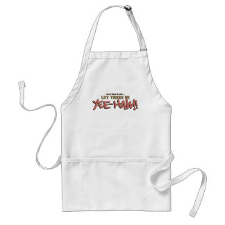 Laissé il y ait tablier de BBQ de Yeehaw